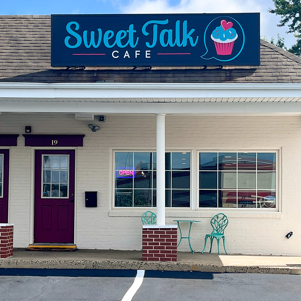 sweet talk cafe exterior view